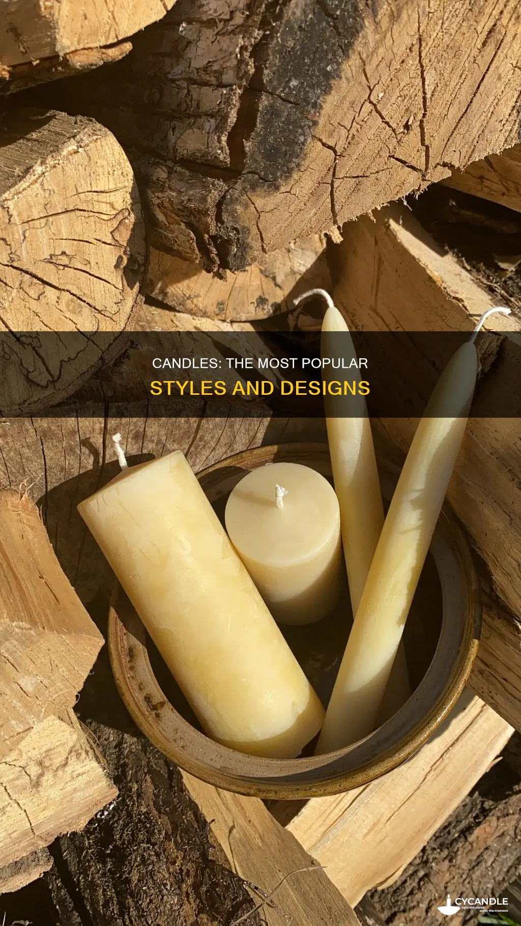 what do thr most pophlar candles look like