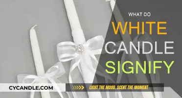 White Candles: Purity and Peace Symbolism