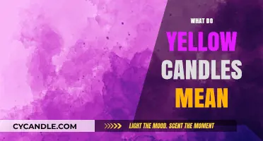 Unveiling the Symbolic Meaning and Significance of Yellow Candles