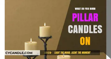 Best Surfaces for Burning Pillar Candles Safely and Stylishly