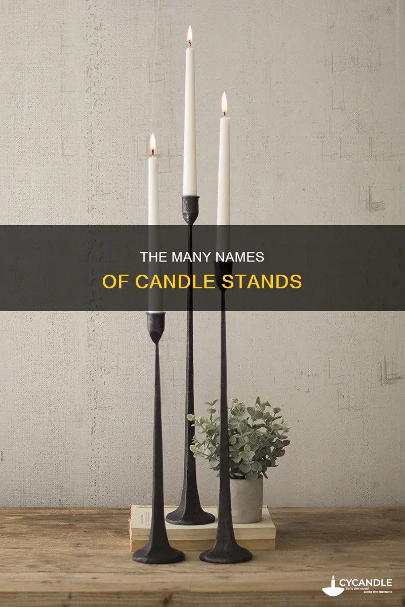 what do you call a candle stand