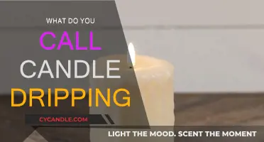 The Mystical Beauty of Candle Drippings