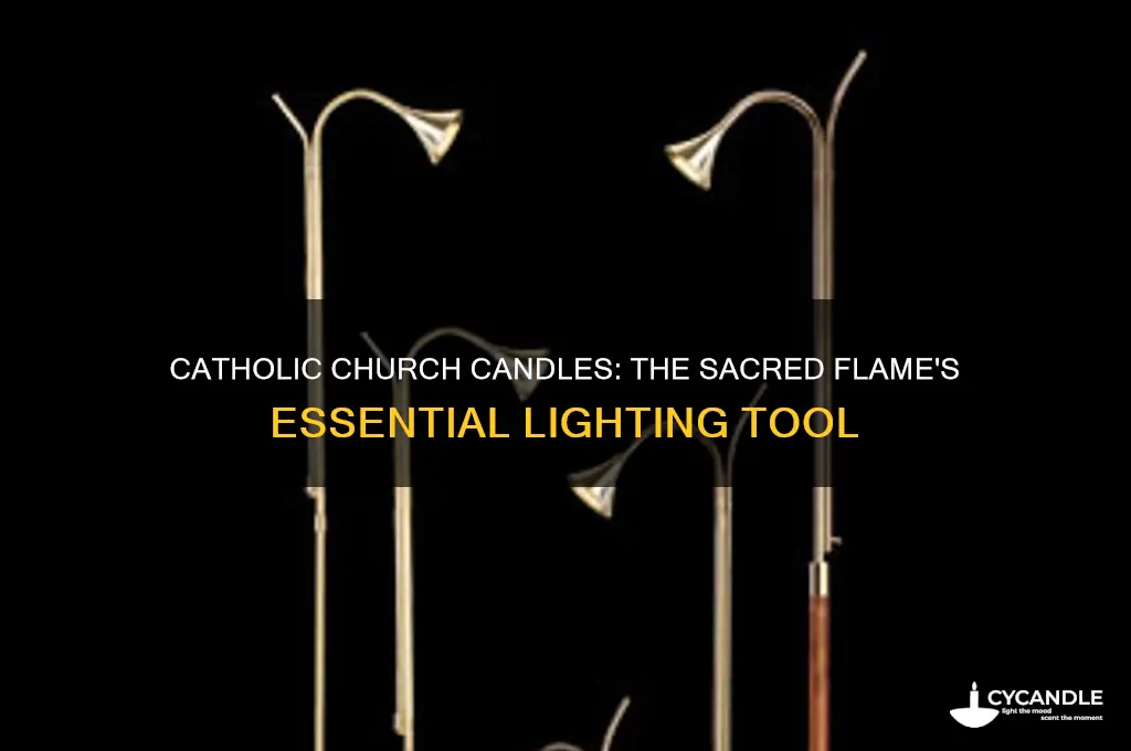 what do you call candles lighting thing in catholic church