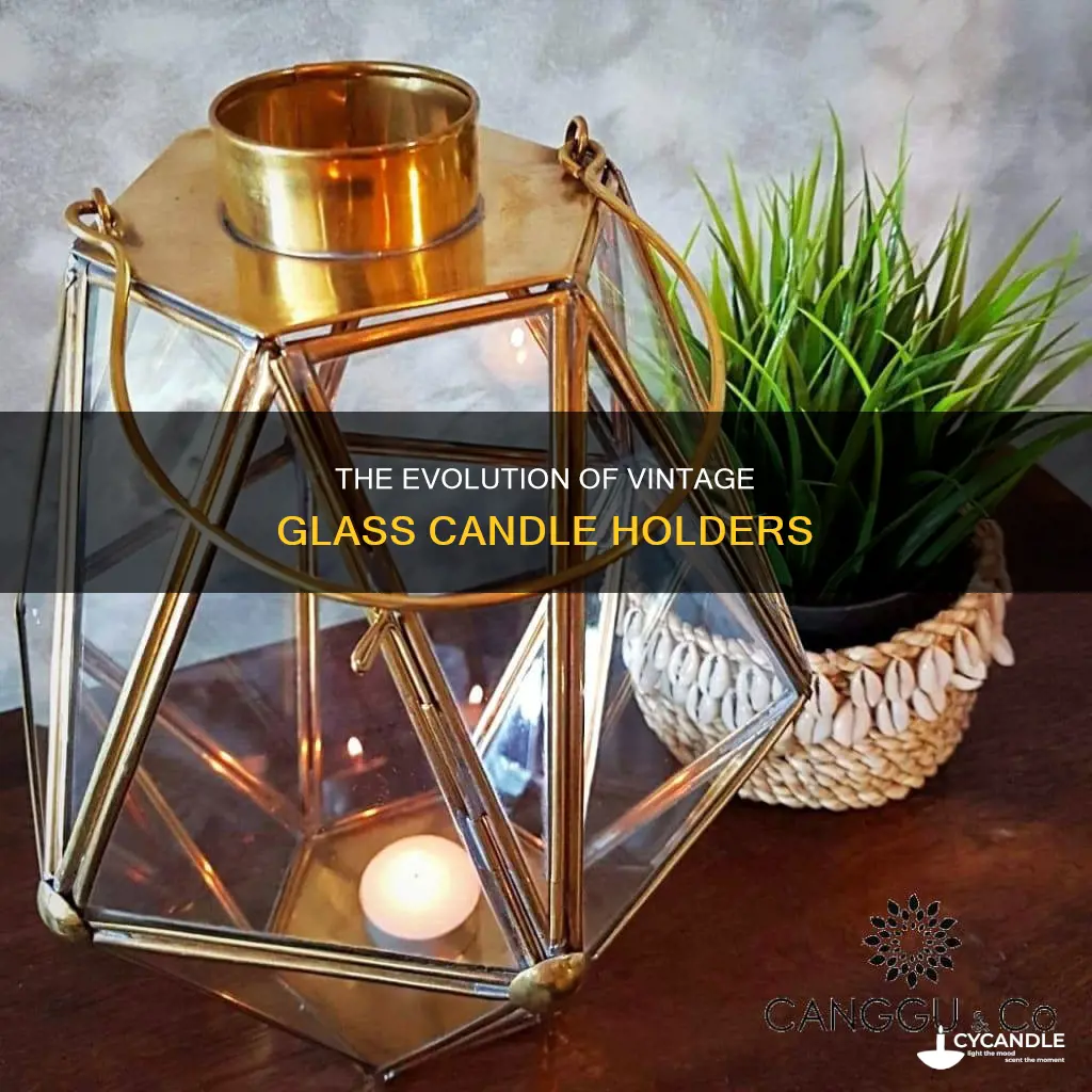 what do you call old glass candle holders