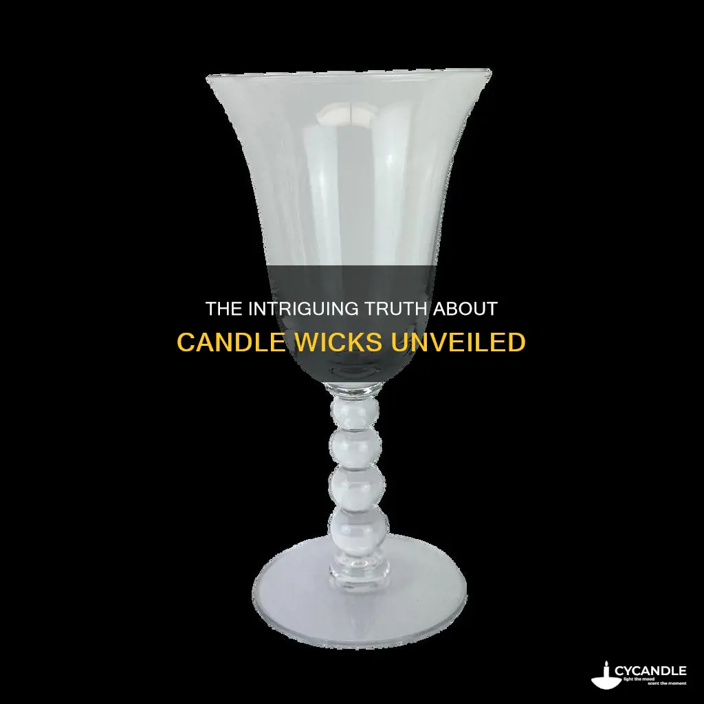 what do you call the stem of a candle