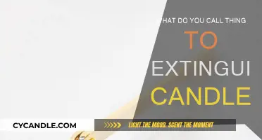 Extinguishing Candles: The Many Names of a Simple Tool