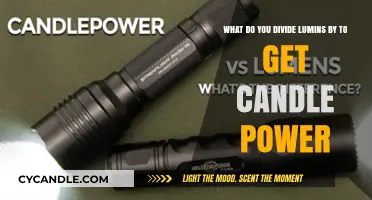 Understanding Lumens to Candle Power Conversion: The Essential Division Formula