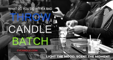 Revamping Rejected Candles: Creative Solutions for a Bad Batch