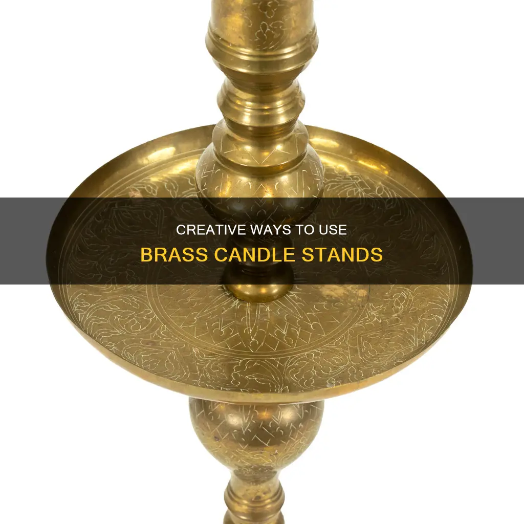 what do you do with brass candle stands