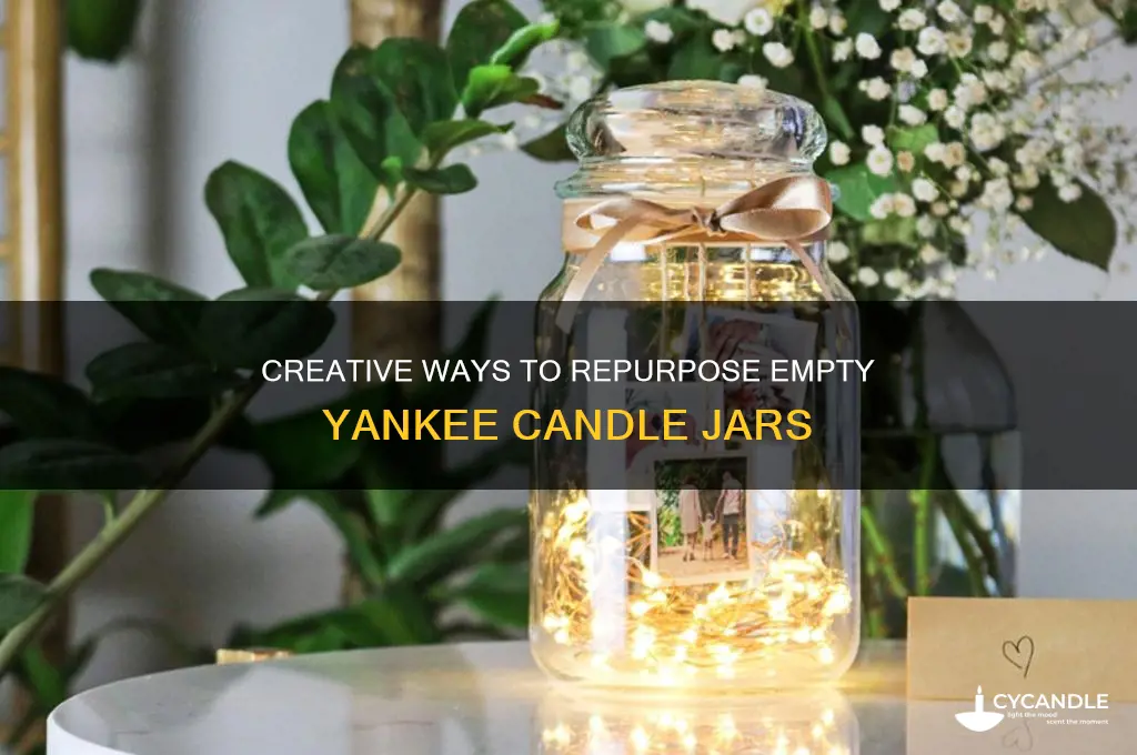 what do you do with empty yankee candle jars