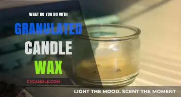Creative Ways to Repurpose Granulated Candle Wax at Home