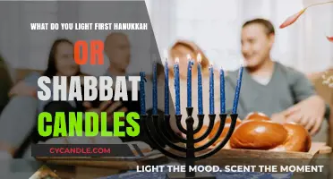 Hanukkah vs. Shabbat: Which Candles to Light First?