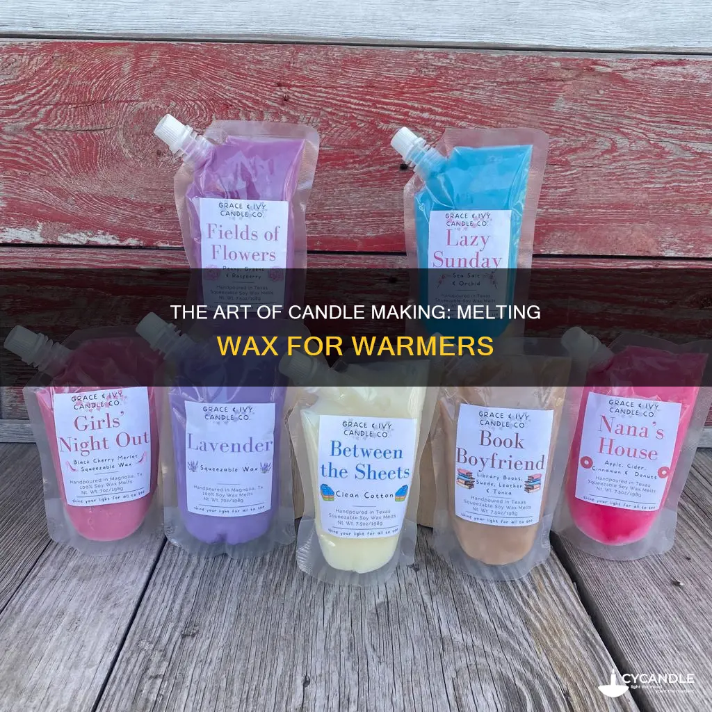 what do you melt in your warmers when making candle