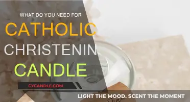 Christening Candles: What You Need for a Catholic Ceremony