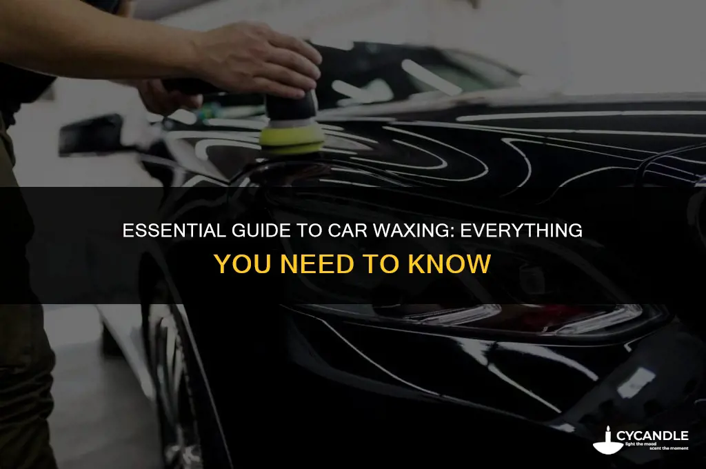 what do you need to wax a car