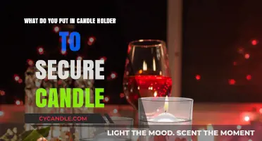 Secure Your Candles: Best Fillers for Stable Candle Holders
