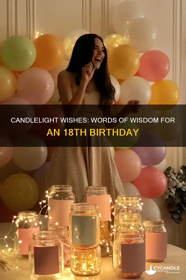 what do you say on 18th candles