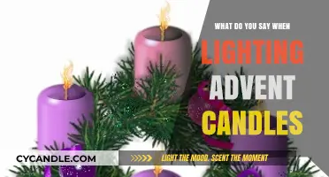 Lighting Advent Candles: Meaningful Words and Prayers for Each Week