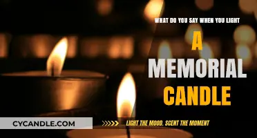Honoring Loved Ones: Meaningful Words for Lighting Memorial Candles