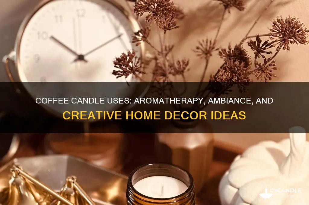 what do you use a coffe candle for