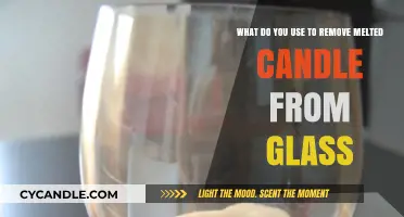 Effective Ways to Remove Melted Candle Wax from Glass Surfaces