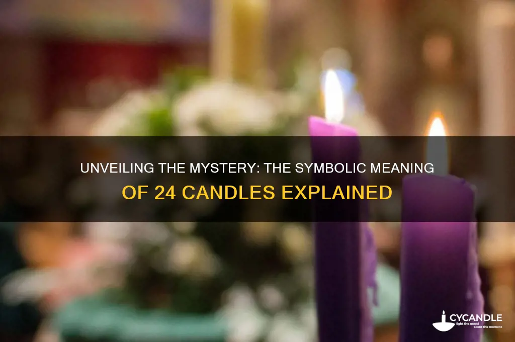 what does 24 candles mean