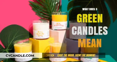 Understanding the Symbolism of Three Green Candles in Spiritual Practices