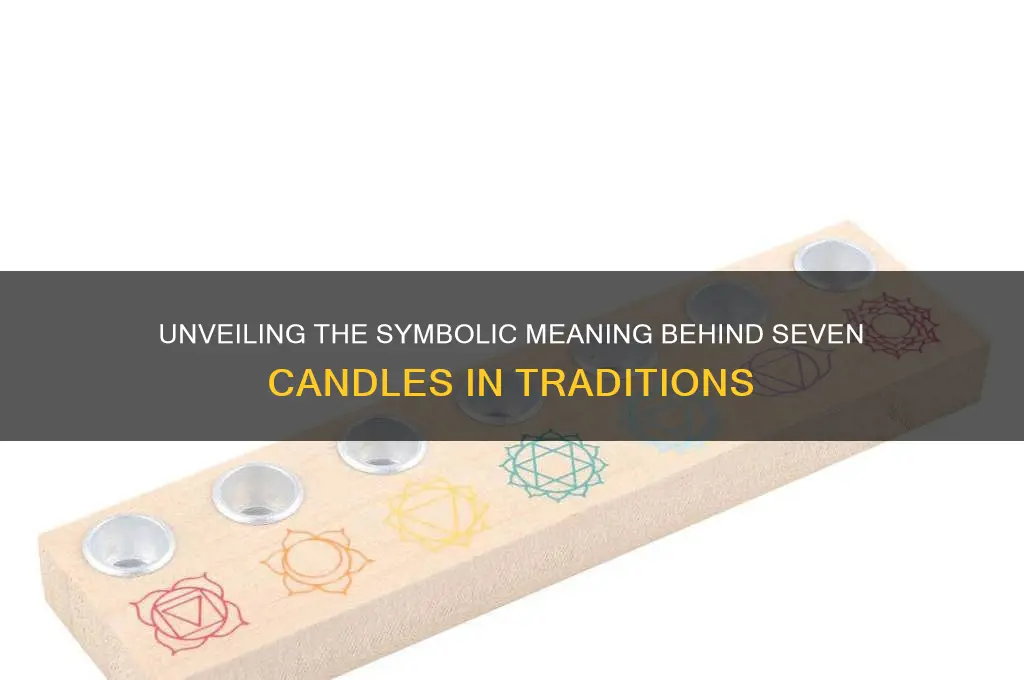what does 7 candles mean