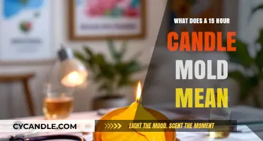 Understanding the Significance of a 15-Hour Candle Mold in Candle Making