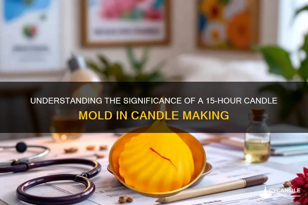 what does a 15 hour candle mold mean