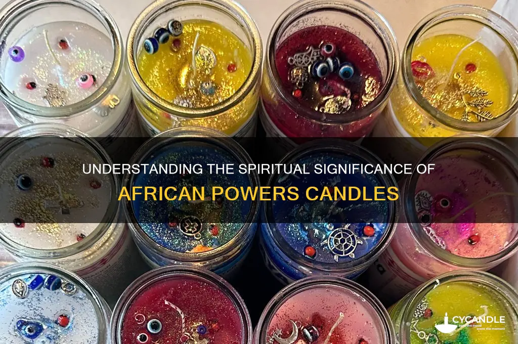 what does a 7 african powers candle mean