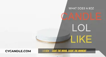 Candle Size and Burn Time: How Long Does an 8oz Candle Last?