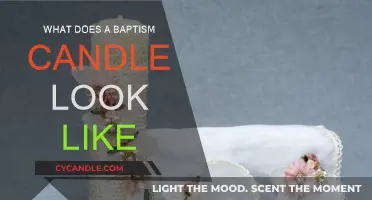Baptism Candles: What Do They Look Like?
