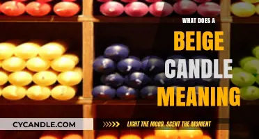 Understanding the Beige Candle Meaning: Symbolism, Uses, and Significance