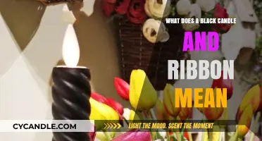 Black Candle and Ribbon Symbolism: Unveiling the Meaning and Significance