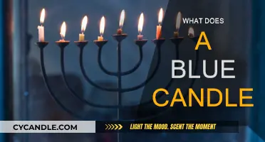 Blue Candles: Their Meaning and Significance