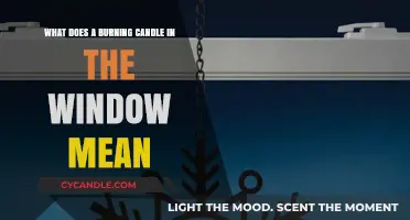 The Symbolic Meaning Behind a Burning Candle in the Window