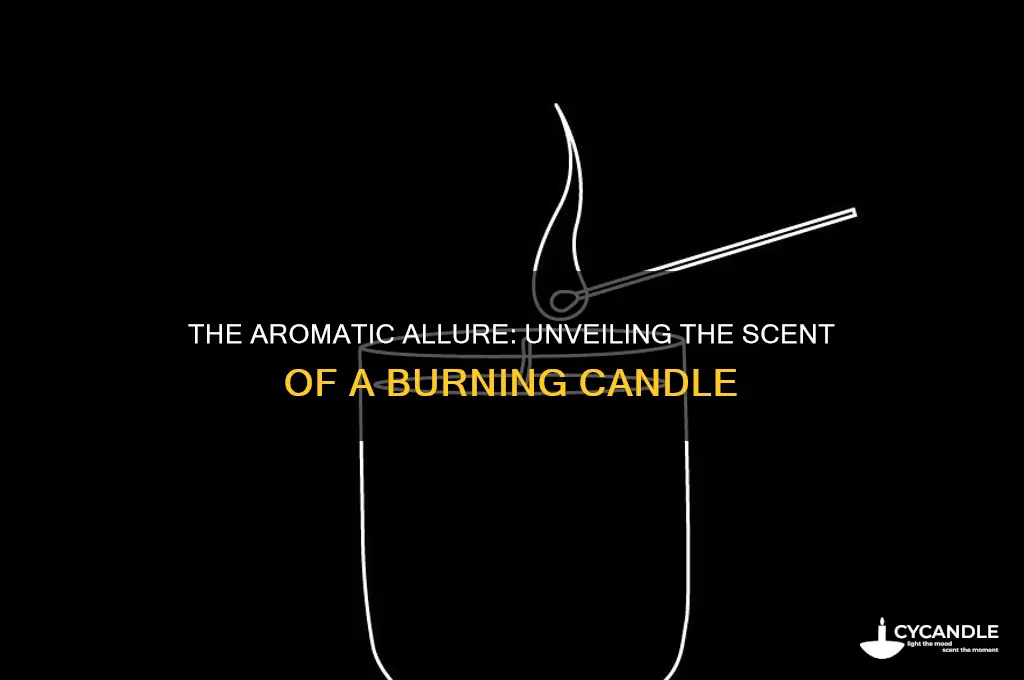 what does a burning candle smell like