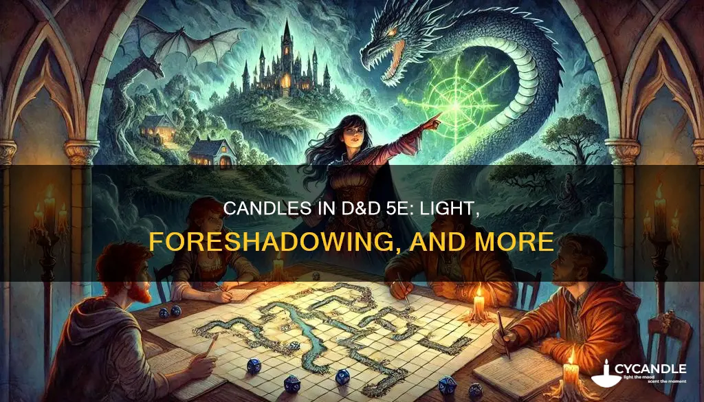 what does a candle do in dnd 5e