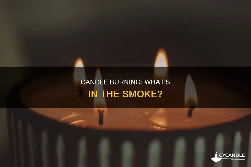 what does a candle exhaust