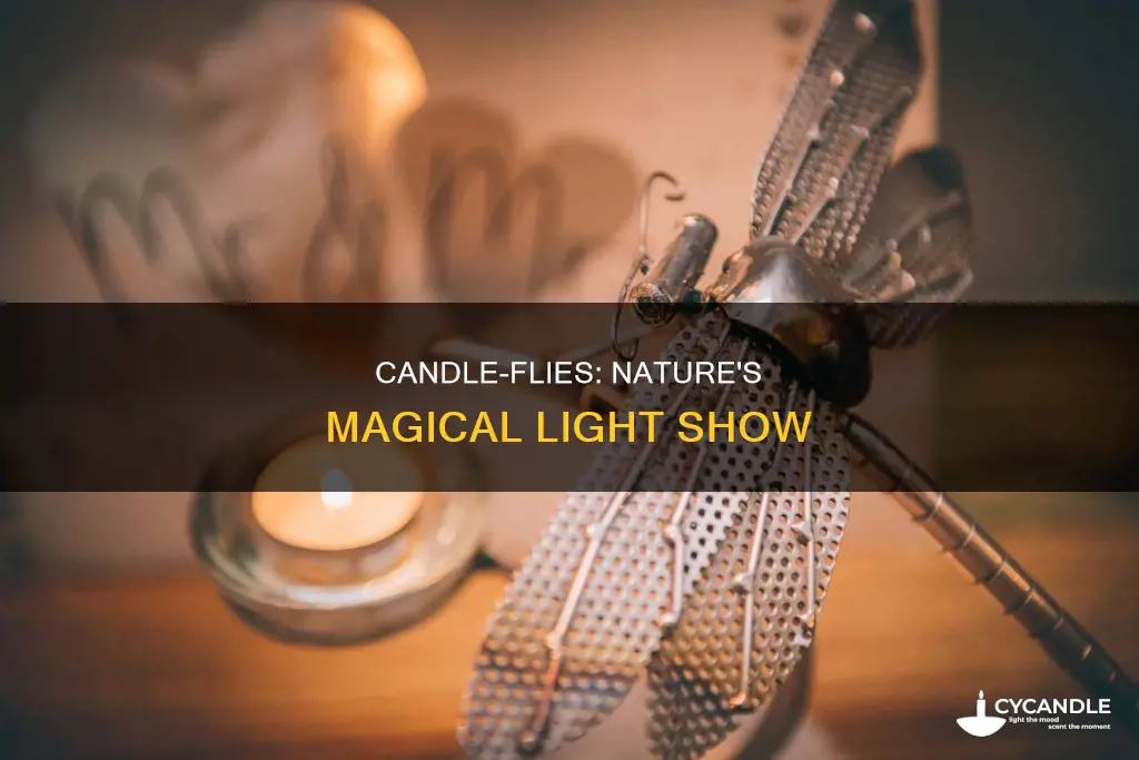 what does a candle fly look like