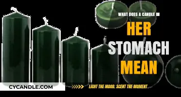 Unraveling the Mystery: What Does a Candle in Her Stomach Symbolize?