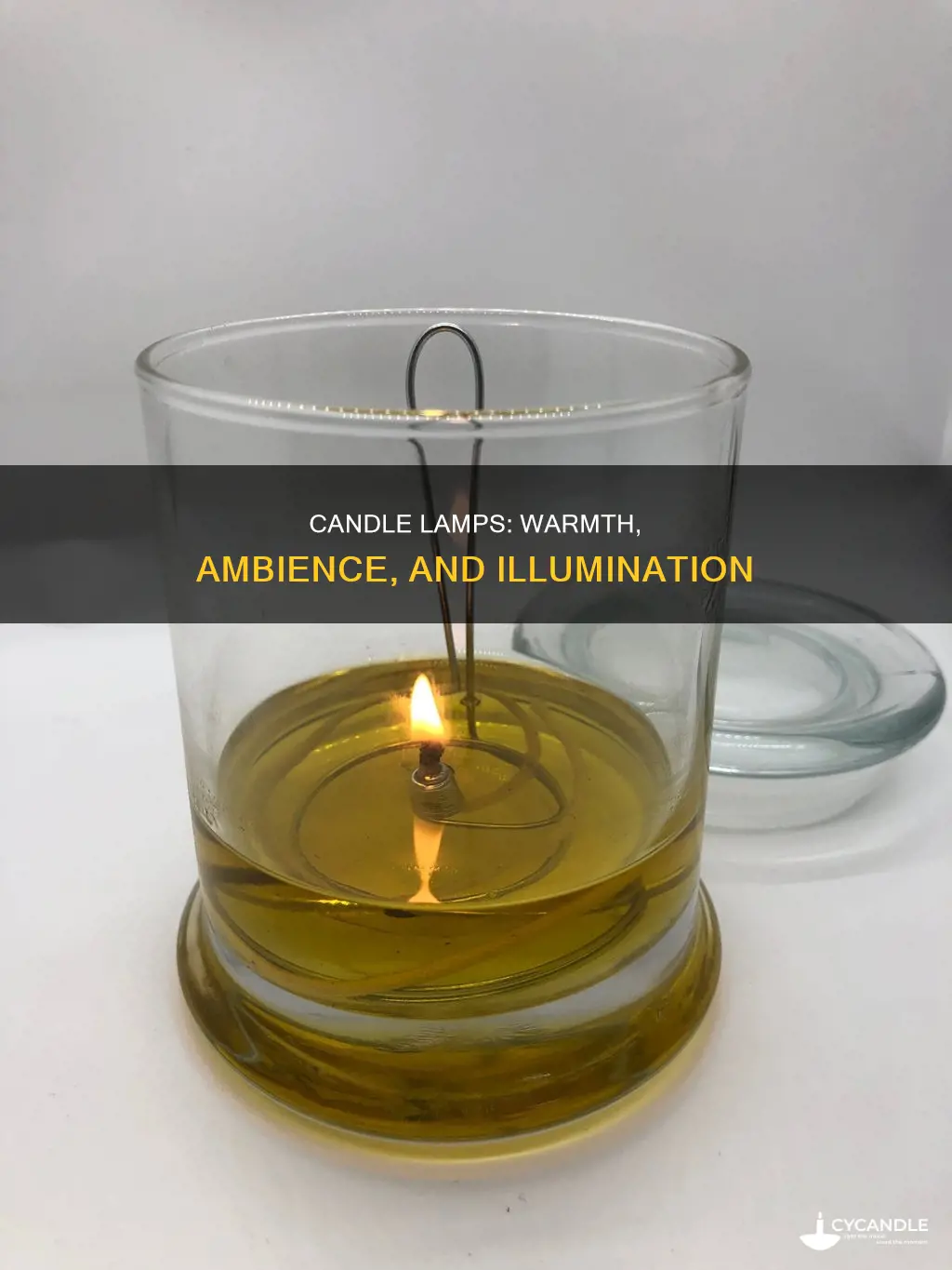what does a candle lamp do