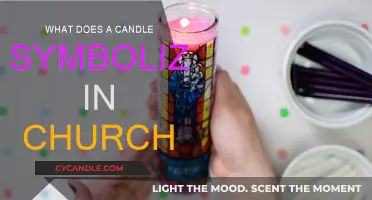 Candlelight in Church: A Symbol of Faith and Piety