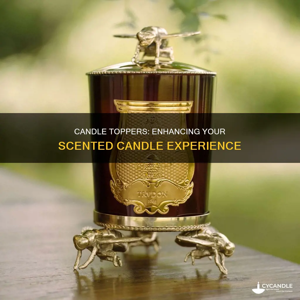 what does a candle topper do