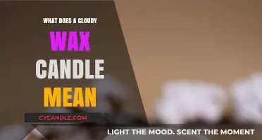 Cloudy Wax Candles: Decoding the Meaning Behind the Haze
