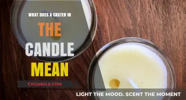 Understanding the Significance of a Crater in Your Candle's Wax