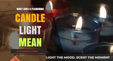 Decoding the Mystical Significance of a Flickering Candle Flame