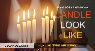 Hanukkah Candles: Their Unique Design and Meaning