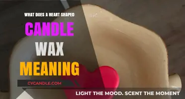 Heart-Shaped Candle Wax: Unveiling the Symbolic Meaning and Significance